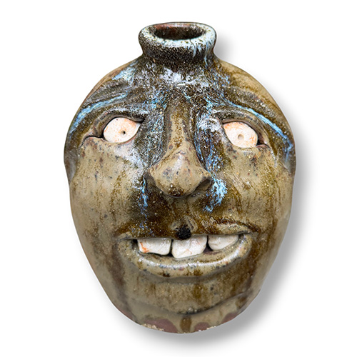 Ben Wilson 7" Grinning Face Jug DP6406